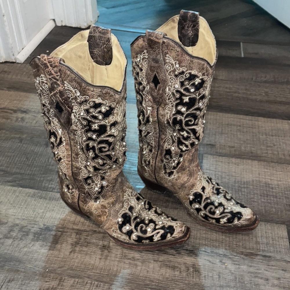 Corral Western Boots Size 6 1/2 - Picture 2 of 7